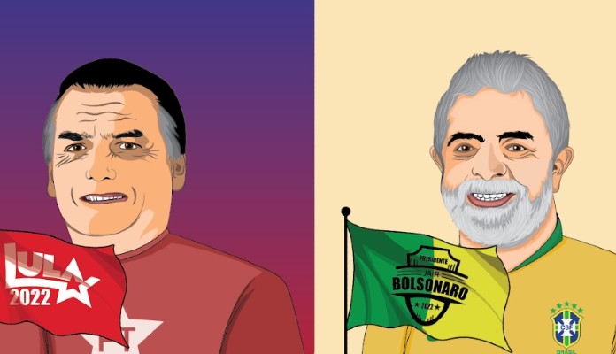 Imagem da matéria: Bolsonaro e Lula levam batalha eleitoral para o mercado de NFTs