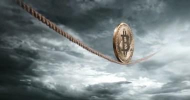 Bitcoin na corda bamba