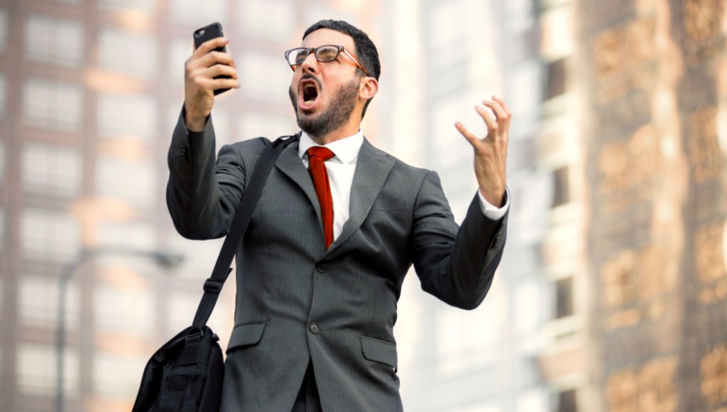 Investidor em pânico