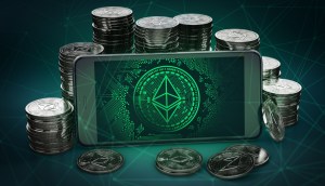 Logotipo verde do ETH