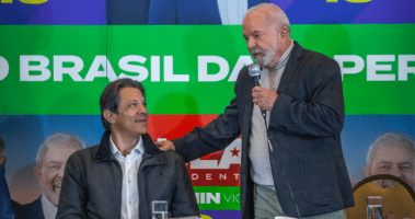Imagem da matéria: PT registra propostas de Lula e Haddad na blockchain para combater fake news