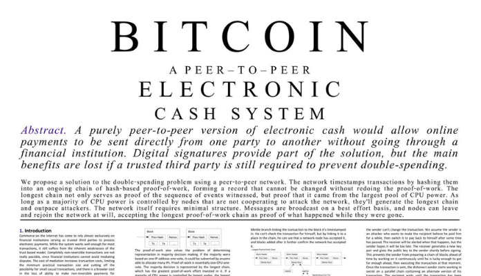 Imagem da matéria: Veja 16 fatos sobre o white paper do Bitcoin no seu aniversário de 16 anos