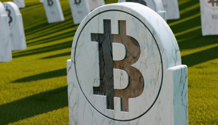 Imagem da matéria: Bitcoin ganha novos obituários após quebra da FTX e já soma 466 "enterros" desde 2010