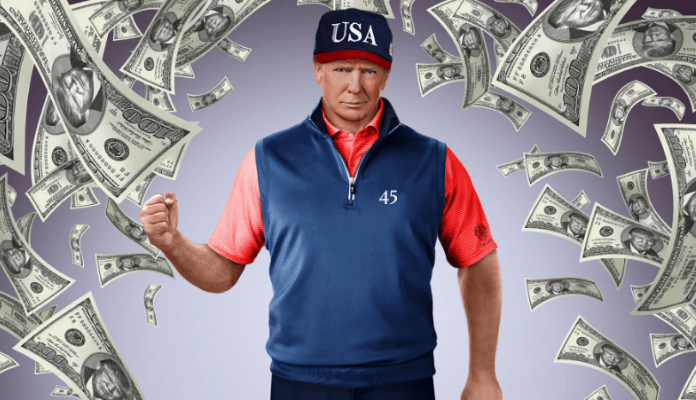 Imagem da matéria: Coleção NFT de Donald Trump esgota e gera lucro de US$ 4,4 milhões ao ex-presidente dos EUA