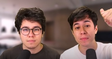 Os gêmeos Matheus e Renan Mizobe Massi em vídeo no YouTube