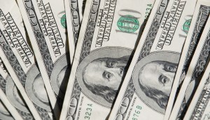 notas de dólar dos EUA