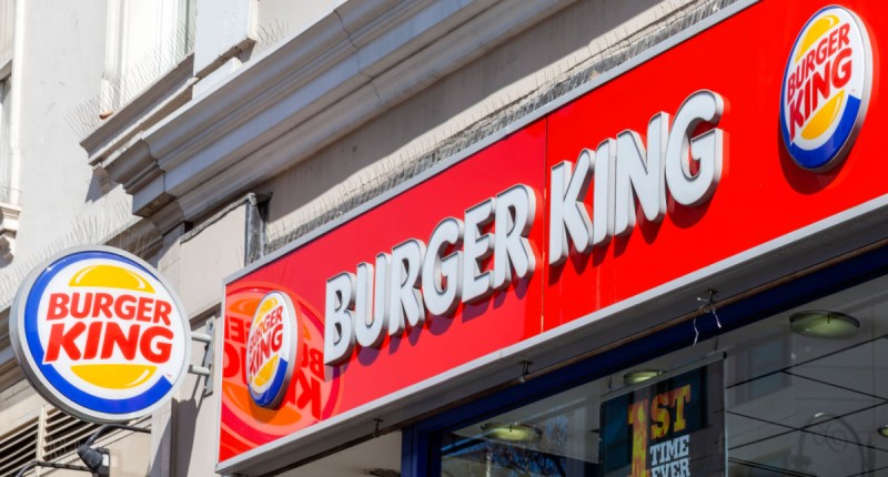Fachada da Burger King em Londres, no Reino Unido