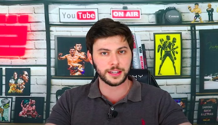 Youtber Laerte Viana em vídeo sobre MMA