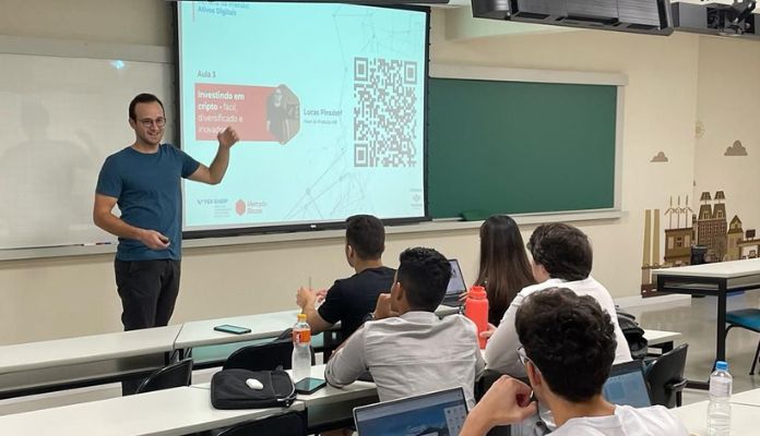 Imagem da matéria: Mercado Bitcoin e Blockchain Academy participam da Semana de Imersão da FGV