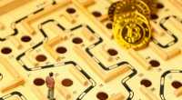 bitcoin, jogo, labirinto