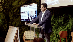 Roberto Campos Neto em palestra sobre o Real Digital e o Open Finance