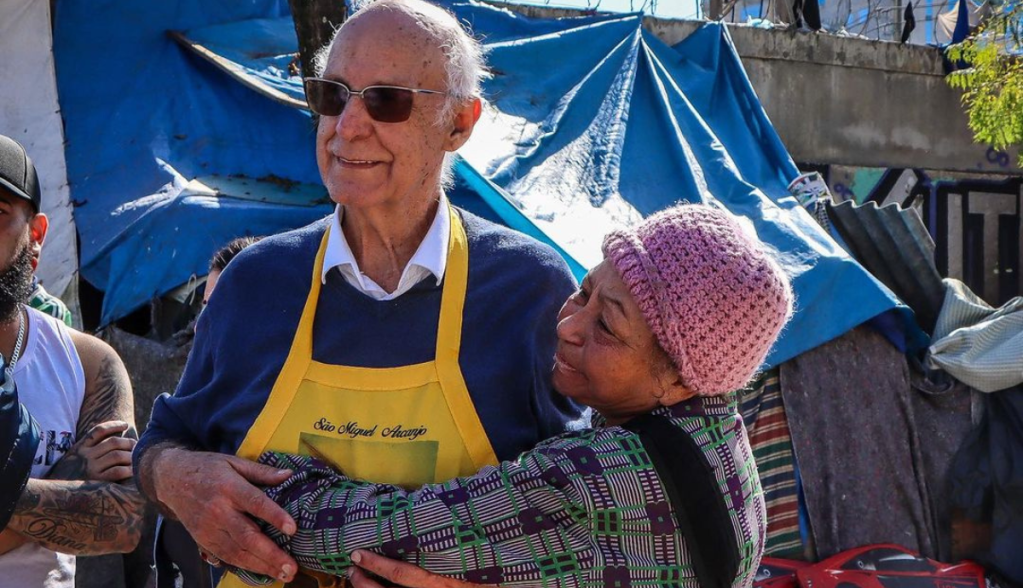 Imagem da matéria: Binance apoia padre Julio Lancellotti em projeto social em São Paulo