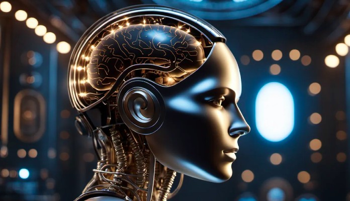 cabeça robótica por IA decrypt-reprodução