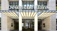 fachada do Deutsche Bank em Düsseldorf, Alemanha