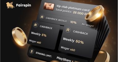 Imagem da matéria: 100% de Cashback: Privilégios únicos para players VIP na Fairspin