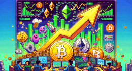 Imagem da matéria: Manhã Cripto: Bitcoin mira os US$ 68 mil em meio ao rali das memecoins; Solana supera US$ 200