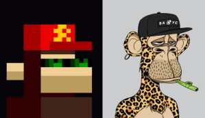 Imagem da matéria: NodeMonkes supera Bored Ape em meio à febre dos Ordinals do Bitcoin