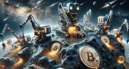 Imagem da matéria: Você pode ganhar Bitcoin de graça com este jogo de mineração de asteroides; veja como