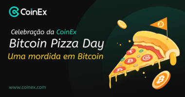 Imagem da matéria: CoinEx comemora Bitcoin Pizza Day com campanha “Uma mordida de Bitcoin”