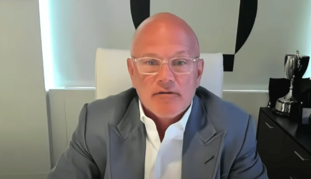 CEO da Galaxy Digital, Mike Novogratz, em entrevista ao BNN Bloomberg no YouTube