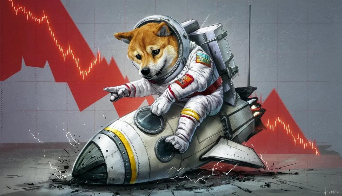 Dogecoin cai para menor preço em 4 meses enquanto Bitcoin, XRP e Cardano afundam