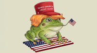 Make america great again meme Donald Trump by Decrypt