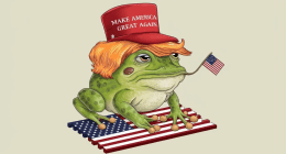 Make america great again meme Donald Trump by Decrypt