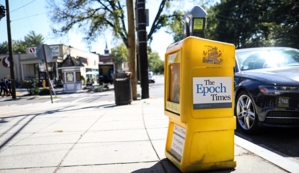 Propaganda do jornal Epoch Times