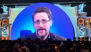 Imagem da matéria: Edward Snowden diz aos fãs de Bitcoin que votem, mas "não se juntem a um culto"