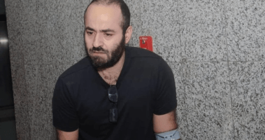 Chefe de compliance da Binance, Tigran Gambaryan é fotografado na Nigéria