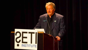 CEO da Seti institute, Bill Diamond fala em evento