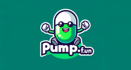 Logotipo e logomarca da plataforma pump.fun