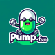 Logotipo e logomarca da plataforma pump.fun