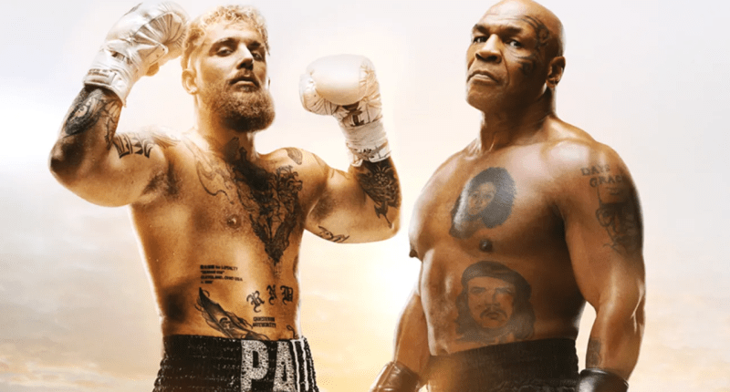 Imagem da matéria: Mike Tyson tem chance contra Jake Paul? Veja a previsão de nossa IA