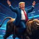 Imagem da matéria: “Trump Trade” pode fazer Bitcoin subir por mais 8 semanas, diz JP Morgan