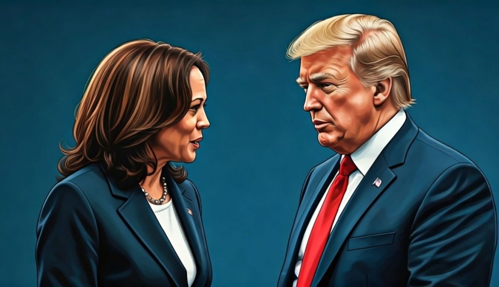 O que Kamala Harris e Donald Trump pensam sobre as criptomoedas?