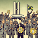 politicos brasileiros segurando bitcoin