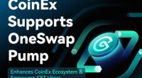 Imagem da matéria: OneSwap Pump fortalece o ecossistema da CoinEx e empodera os usuários de CET