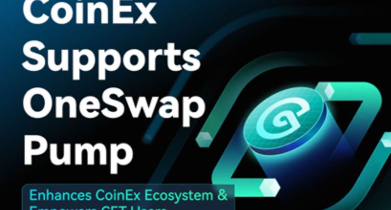 Imagem da matéria: OneSwap Pump fortalece o ecossistema da CoinEx e empodera os usuários de CET