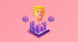 ilutração do game telegram Trump's Empire