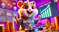 Ilustração de hamster como dev para o mercado cripto