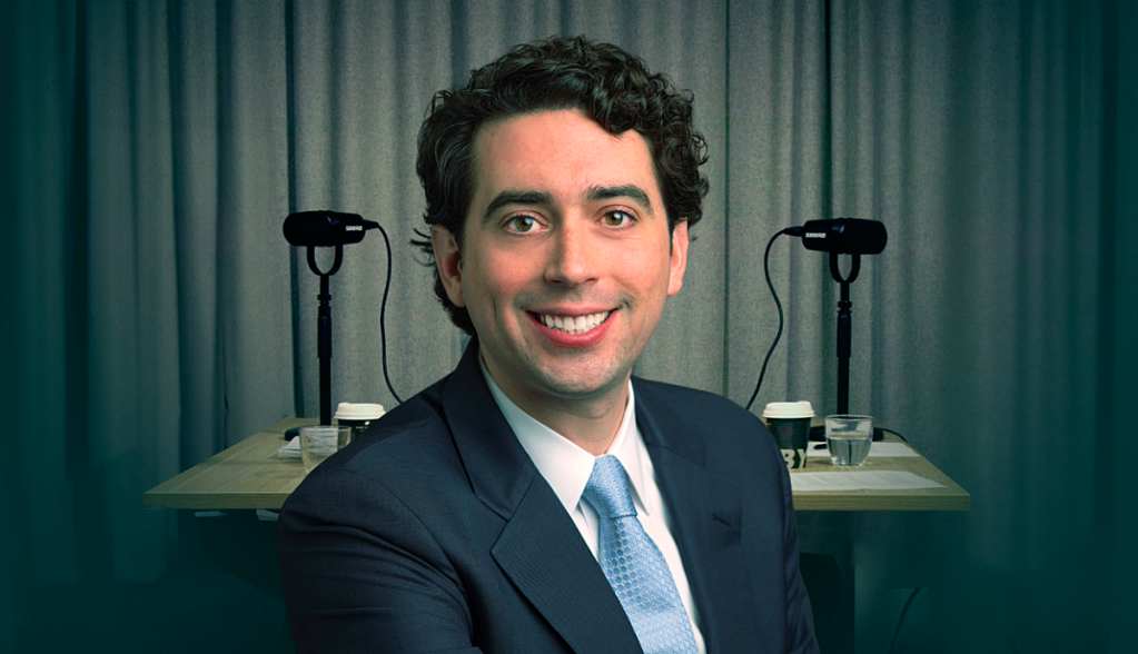 Dominic Rizzo, da T. Rowe Price, pose para foto