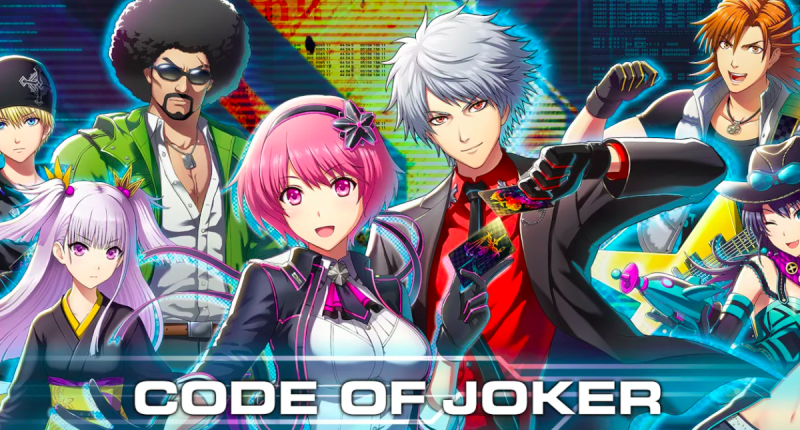 ilustração do jogo code of joker da Sega