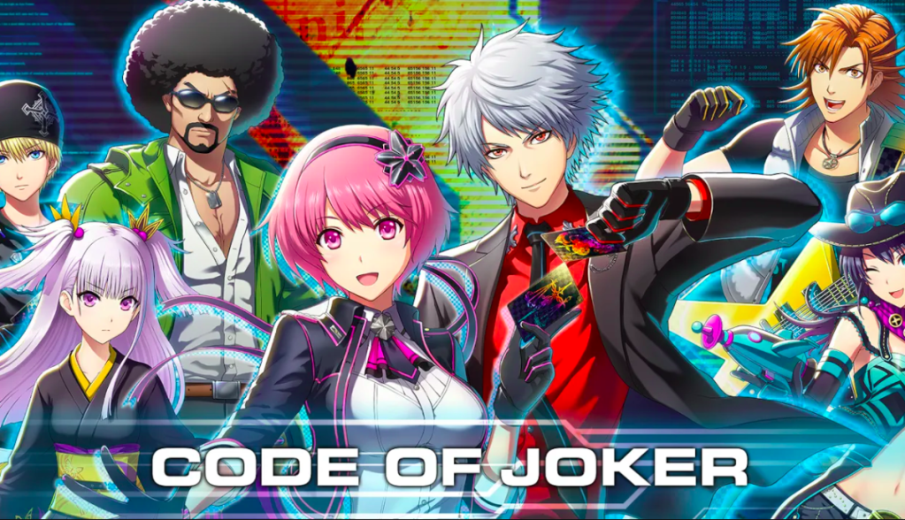 ilustração do jogo code of joker da Sega