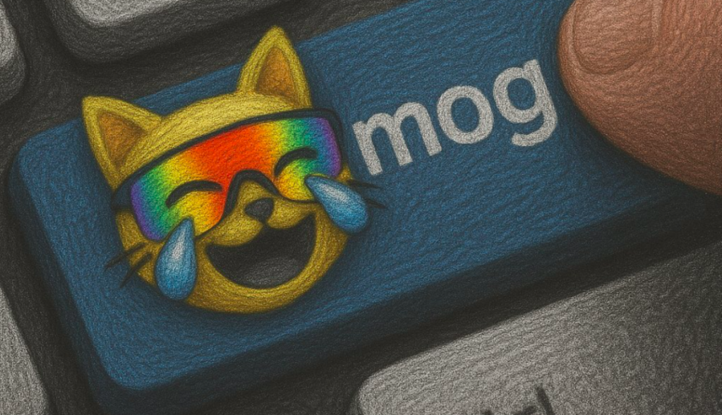 ilustração de meme token MOG