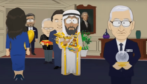 Imagem da matéria: Bitcoin aparece em novo episódio de South Park que satiriza Trump